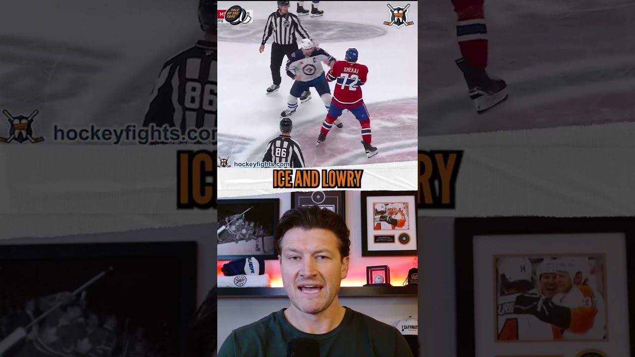 Tale of the Tape — Ft Jay Rosehill : Today’s tape: Adam Lowry 🆚 Arber Xhekaj - 2025 DEC 03