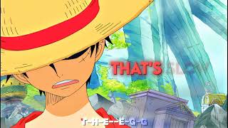 Luffy edit
