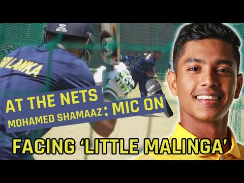 ICC U19 CWC: Sri Lanka's Mohammed Shamaaz faces Matheesha 'Little Malinga' Anushal in the nets