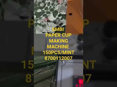 Paper Cup And Glass Making Machine