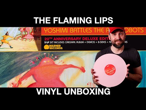 The Flaming Lips - Yoshimi Battles the Pink Robots 20th Anniversary Vinyl Unboxing