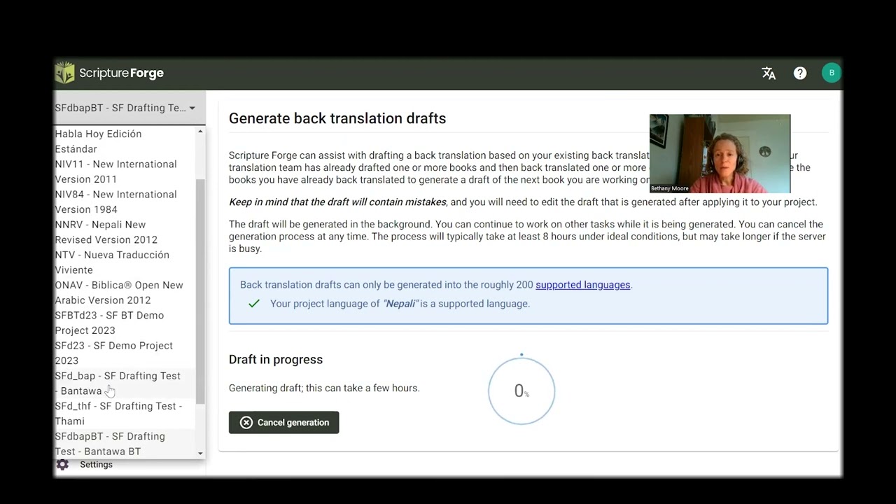 SIL Scripture Forge Tutorial