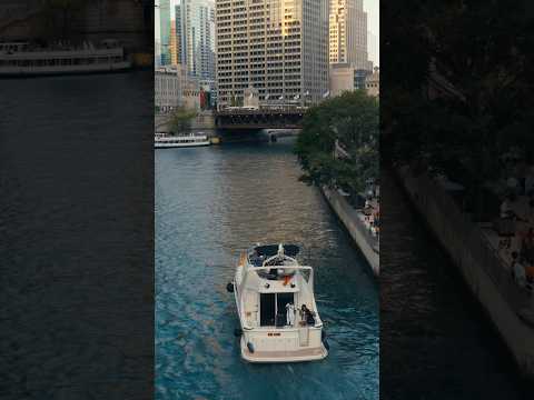 Chicago. #shorts #chicago #cinematic #boat