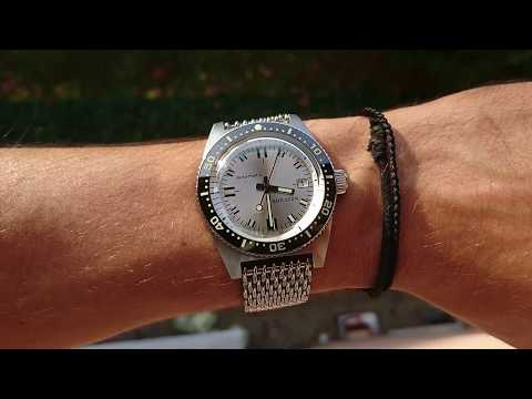 Wrist watch check, new Doxa style dial for my custom made vintage diver