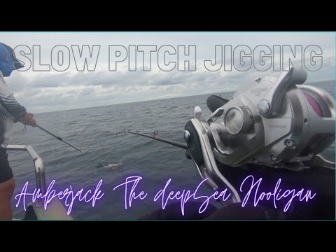 Slow Pitch Jigging [ Amberjack The Hooligan From Deep Sea] #31