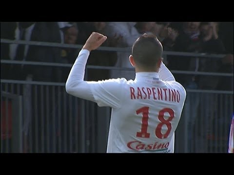 Goal Florian RASPENTINO (10') - Stade Brestois 29 - LOSC Lille (1-2) / 2012-13