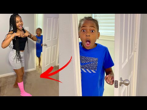 BIG SISTER Gets Caught FAKING Her BROKEN LEG, What happened is Shocking