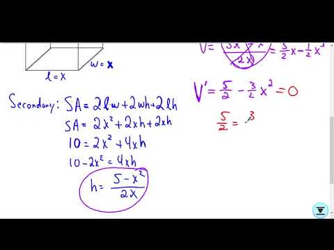 Rectangular Prism Optimization
