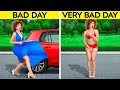 BAD DAY (Official Music Video) | Worst Day of My Life! Funniest FAILS by 123 GO! CHALLENGE