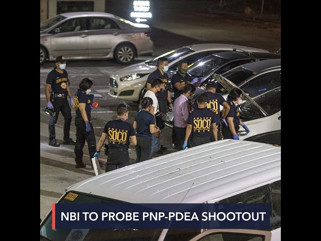 Duterte orders NBI to investigate PNP-PDEA shootout