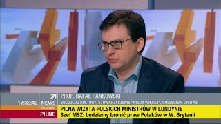 Rafał Pankowski o ksenofobii oraz gestach solidarności z Polakami w Wlk. Brytanii, 5.09.2016.