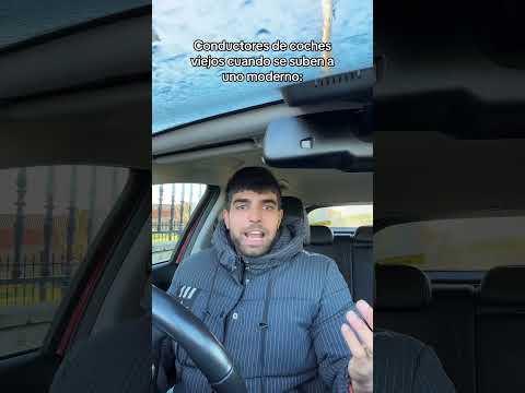 Conductores de coches viejos cuando nos subimos en uno moderno🚗