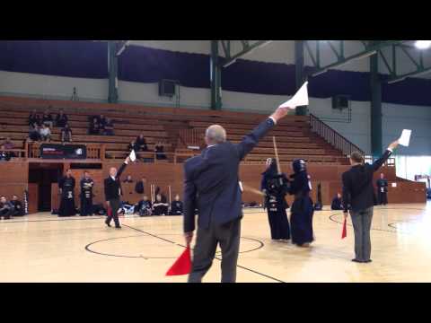 Kasahara Kendo Cup 2014 team competition Final: Swiss Team vs BUDO XI