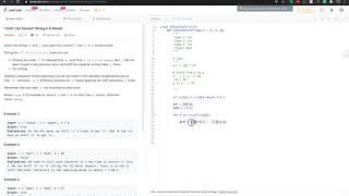 YouTube video 'Leetcode 1540: Can Convert String in K Moves'