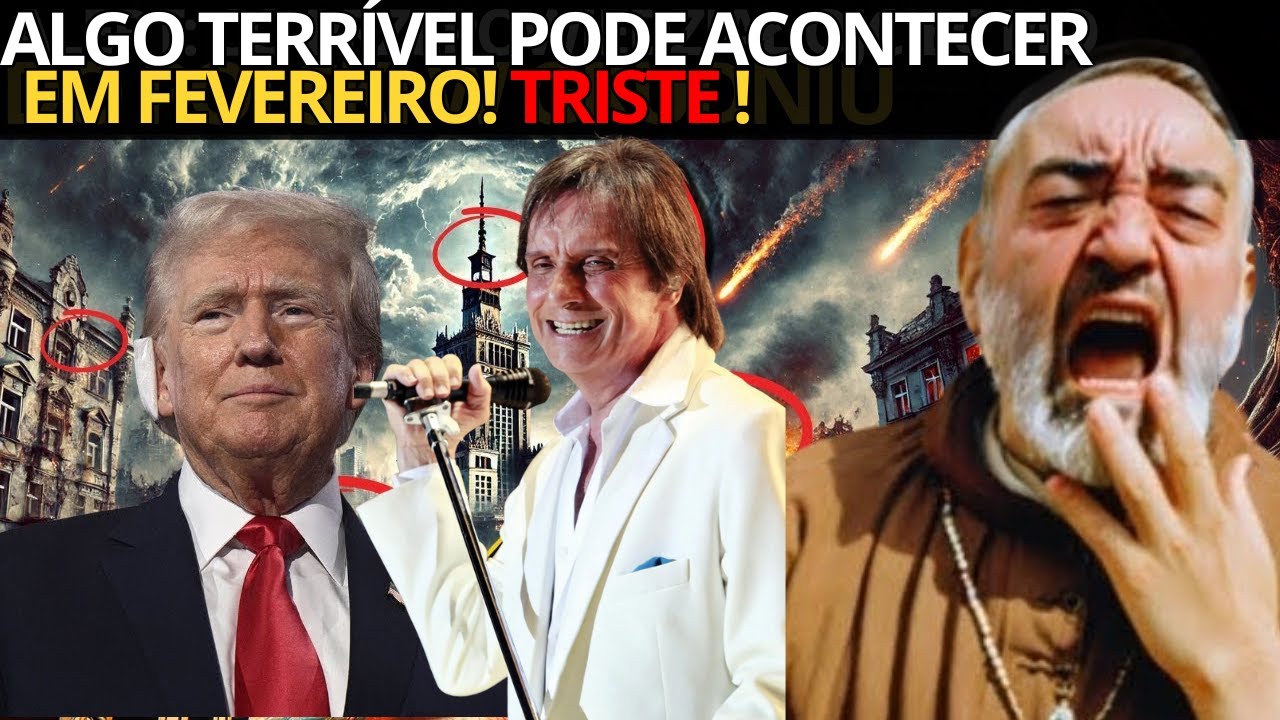 URGENTE! A TERRÍVEL PREVISÃO DE PADRE PIO PARA FEVEREIRO SERÁ TERRIVEL NO BRASIL!
