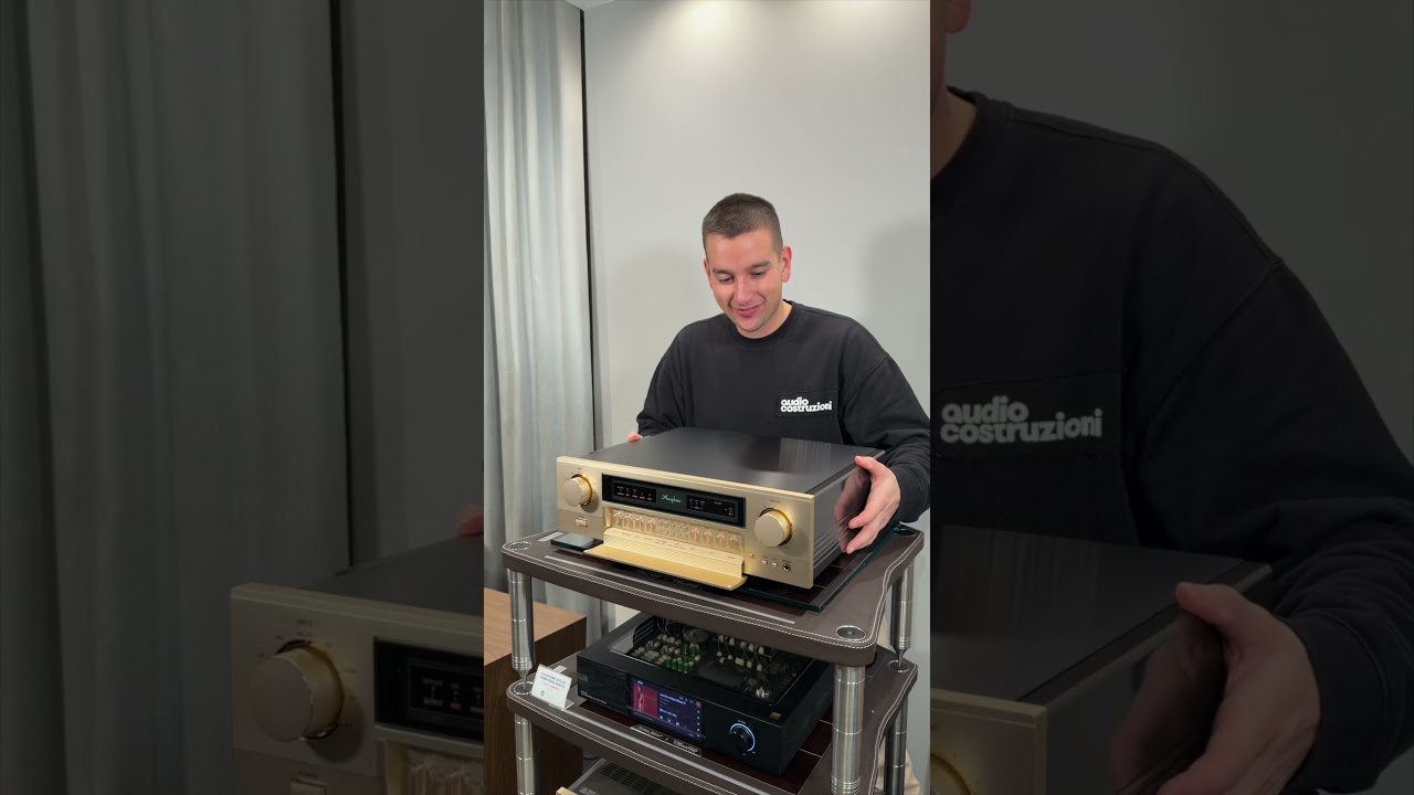 Accuphase C-2300 unboxing #audiocostruzioni