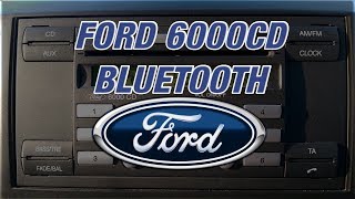 ☎ Ford 6000CD Bluetooth -  Delete & Add Phones ☎