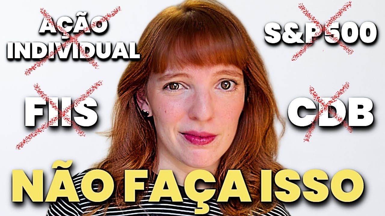 Thumbnail do vídeo: 9 anos investindo — todos os meus erros expostos