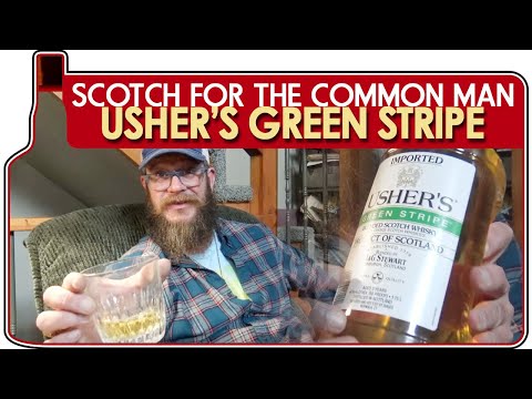 Usher's Green Stripe: Scotch for the Common Man