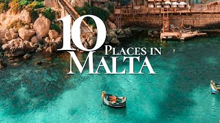 10 Most Beautiful Places to Visit in Malta 🇲🇹 | Malta Travel Video