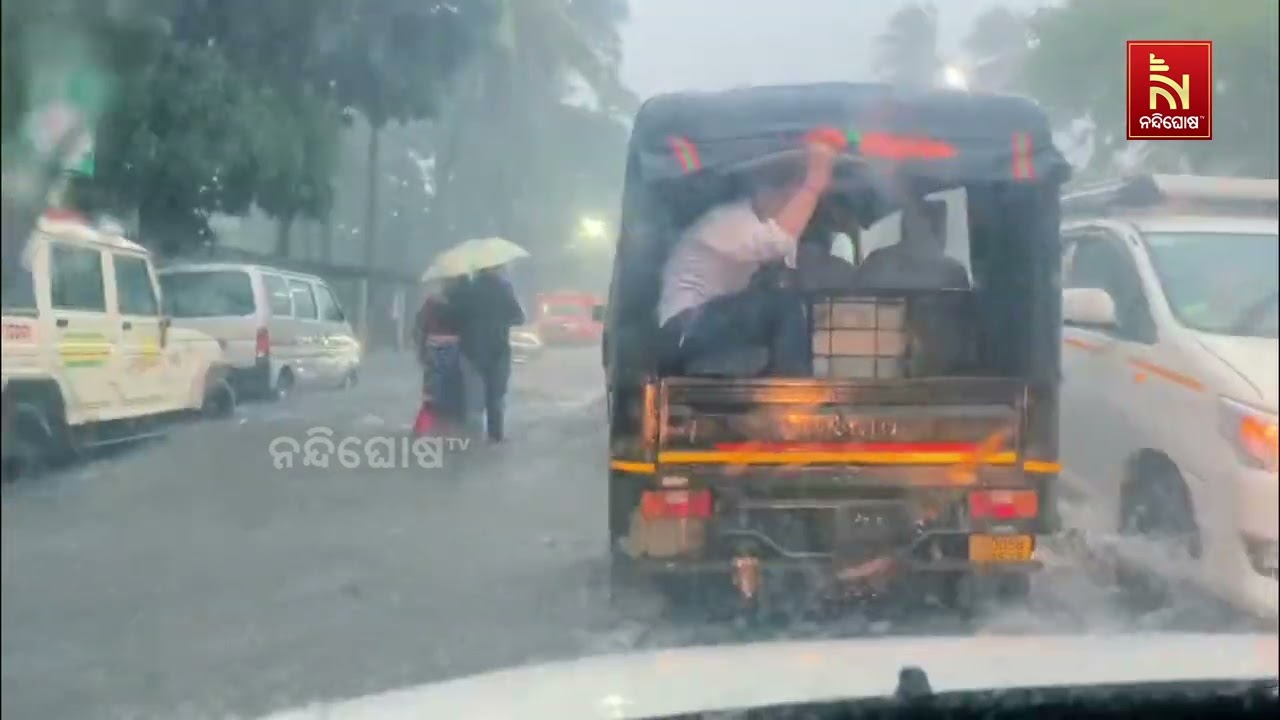 ପୁରୀରେ ନିର୍ଧୁମ ବର୍ଷା, ରାସ୍ତା ଉପରେ ଆଣ୍ଠୁଏ ଉଚ୍ଚାର ପାଣି