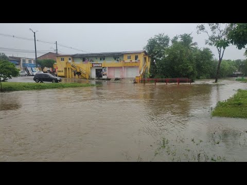 Forte temporal 🌧️ deixa Mogeiro debaixo d'água na Paraíba 