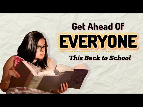 How to be Ahead Of EVERYONE this Back to School (Alex Dunphy version). 