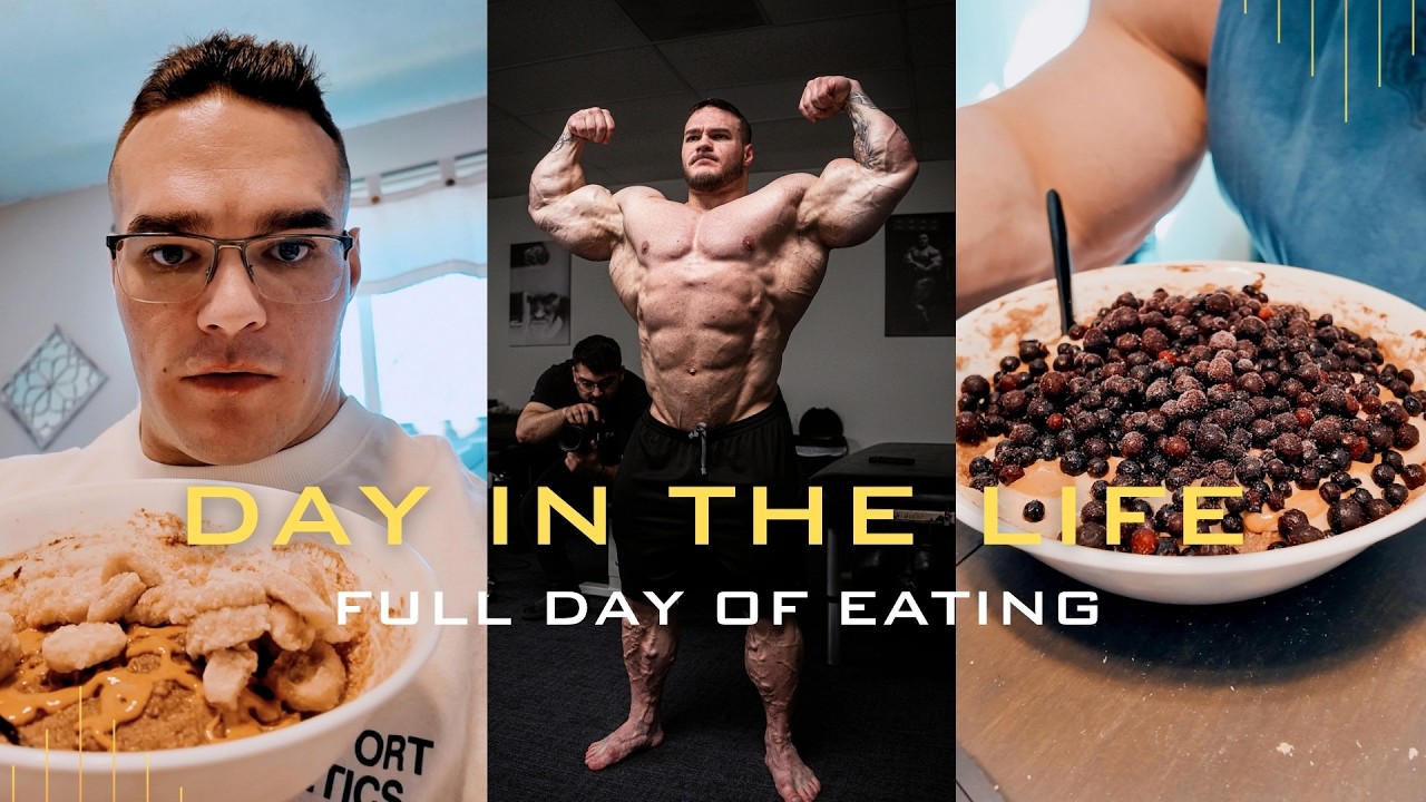DAY IN THE LIFE | FULL DAY OF EATING | THOUGHTS ON TRAINING, DIET, TV SHOWS & MOVIES | Nick Walker
