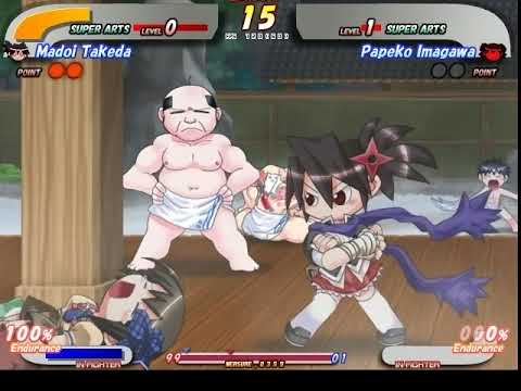 GOF2/Gleam Of Force Arcade Mode (Nightmare Difficulty) Madoi Gameplay