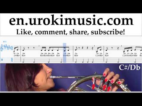 How to Play French Horn Janet Jackson x Daddy Yankee - Made For Now Tabs um-ih352