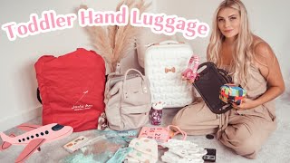 WHAT TO PACK: Toddler Carry On Hand Luggage | Long Haul Flight | Travelling With A Toddler