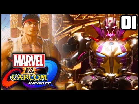 ABOUT TIME! - Marvel VS Capcom Infinite Story Mode Gameplay Playthrough #01