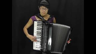 Video thumbnail for petosa Artista+ LMMH Greyburst by petosa accordions