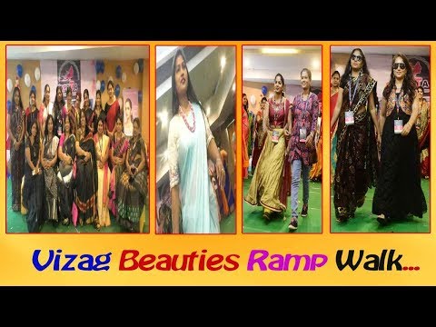 International Beauty Day Ramp Walk APBTA 1st anniversay Celebrations in Visakhapatnam,Vizagvision...