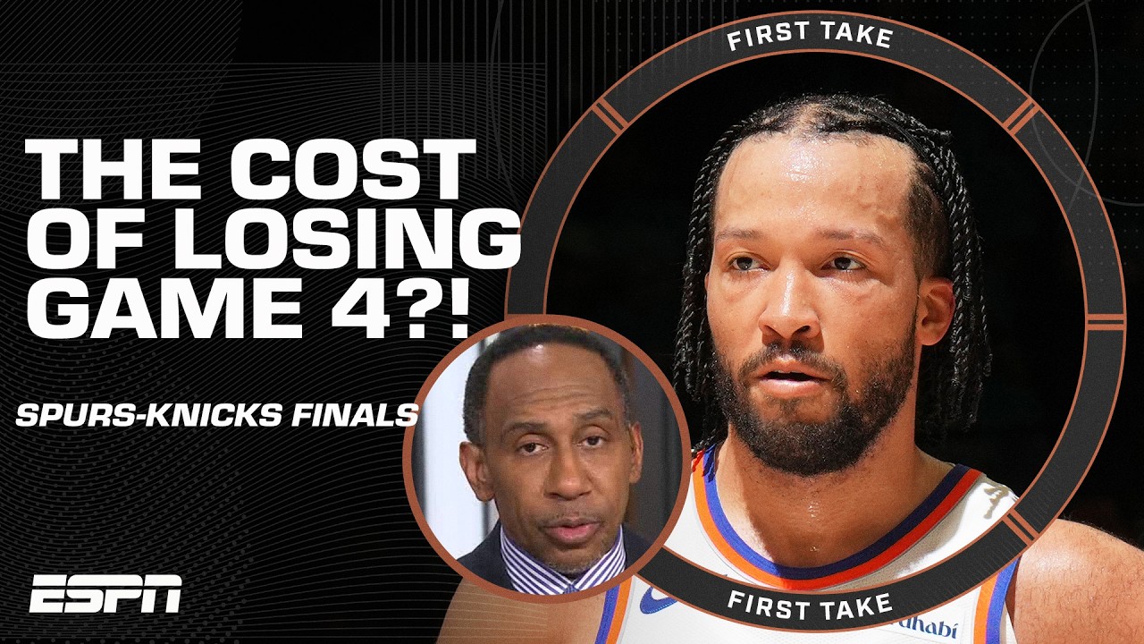 Stephen A. on how Game 4 will impact Jalen Brunson’s legacy 👀 | First Take