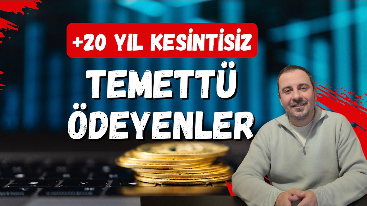 Uzun Vadeli Yatırımcılar İçin: Bist'te 20+ Yıldır Temettü Ödeyen Şirketler