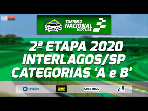#TNVIRTUAL - 2ª ETAPA CATEGORIA 'A e B' INTERLAGOS - TURISMO NACIONAL BR VIRTUAL