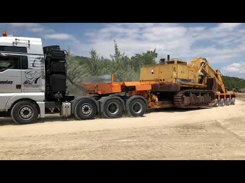 Loading And Transporting The Caterpillar 245 Excavator - Fasoulas Heavy Transports