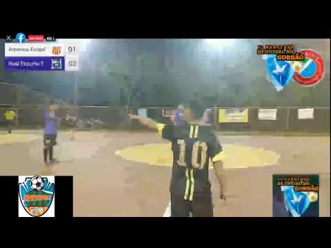 América Futsal x Real Sport3 - 1º Fase - Eurocopa do Gordão