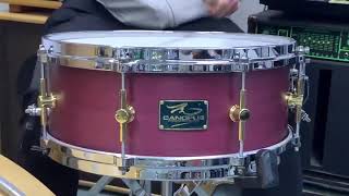Video thumbnail for CANOPUS Oil Finished Snare Drum MO-1455 by Custom Shop CANOPUS