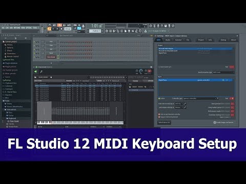 FL Studio 12 MIDI Keyboard Setup