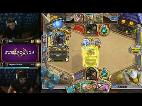 Staz vs topopablo11 - Round 6 - Hearthstone Masters Tour Seoul