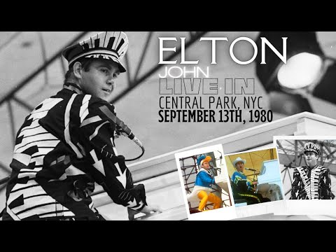 Elton John - Live in Central Park, NYC (September 13th, 1980) (Soundboard Recording)