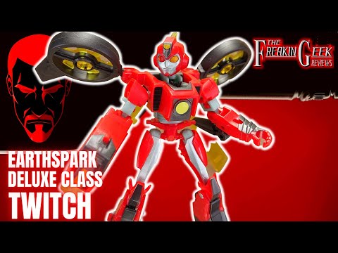 Earthspark Deluxe TWITCH: EmGo's Transformers Reviews N' Stuff