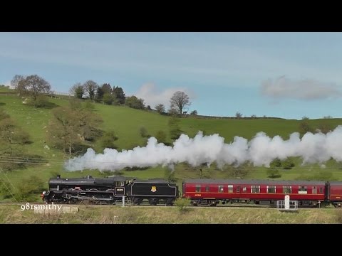 45690 Blasts through Skipdale on The GB IX 4/5/16
