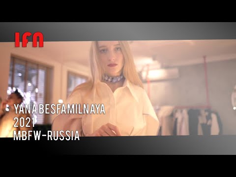 Yana Besfamilnaya - Mercedes Benz Fashion Week Russia 2021