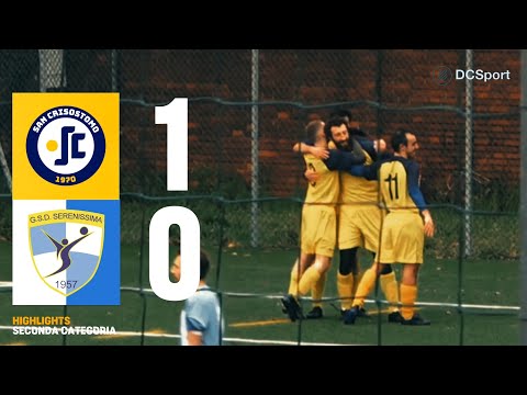 SAN CRISOSTOMO - SERENISSIMA 1-0 | 24° giornata - SECONDA CATEGORIA - Milano
