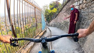 I was led astray by a Buddhist monk | Mountain Biking Nepal