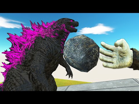 DARK MONSTERS CLIMB THE GIANT STONES PATH - Animal Revolt Battle Simulator