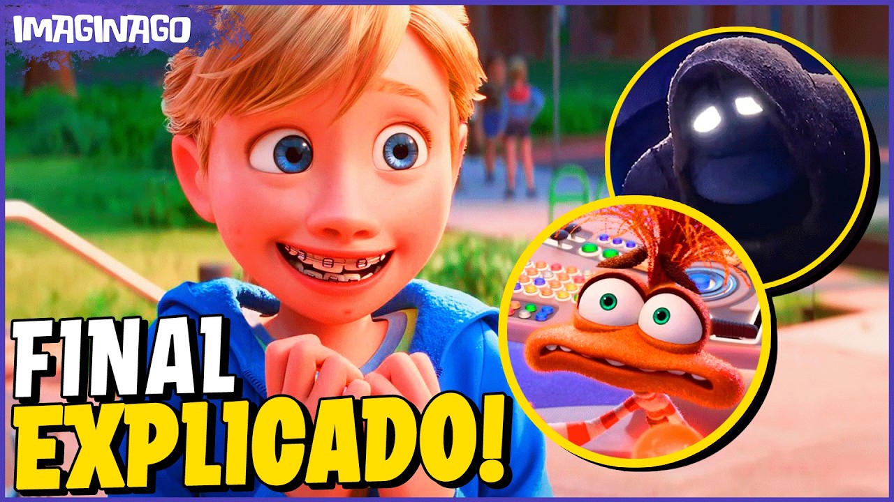 O FINAL DE DIVERTIDA MENTE 2 EXPLICADO (Teoria da Pixar) - imaginago